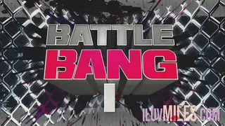 Blonde babe getting passionately fucked after a battle