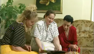 Mature Sluts Stuff Candles in Pussy and Suck Cock