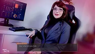 Sua chefe gostosa, Sylvia, exige atenção - Roleplay de secretária [4K] Querida